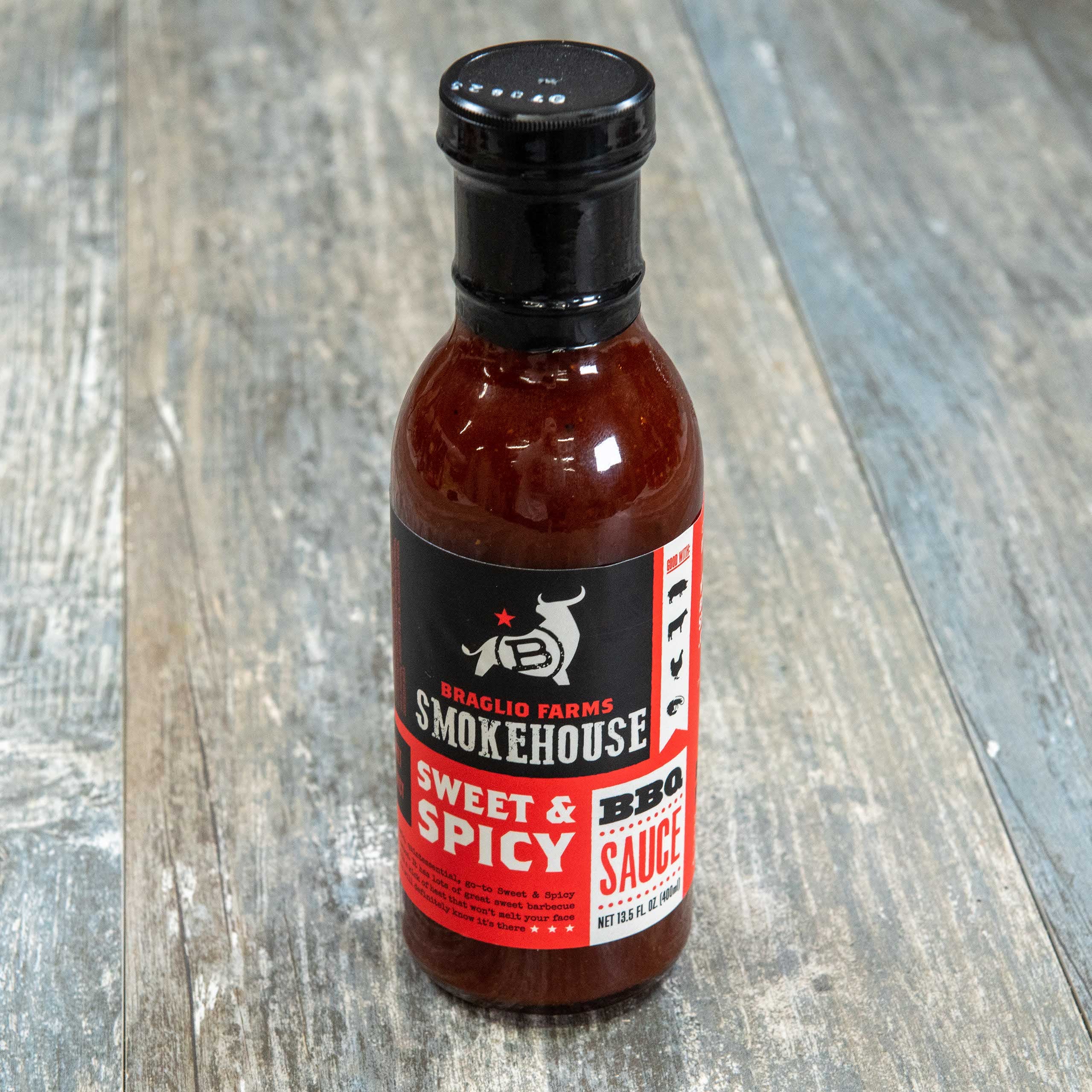 Sweet Spicy BBQ Sauce Bfsmokehouse   750 9682 